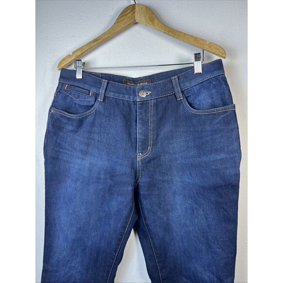 Vintage Bang Bang Blue Jeans Unisex 86 106 womens XL Mens L 100% cotton - Picture 3 of 10